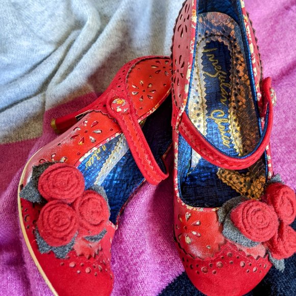 Irregular Choice Rose Buds Heels Size 40 - Picture 3 of 7